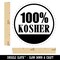 Kosher Food Label Rubber Stamp for Stamping Crafting Planners